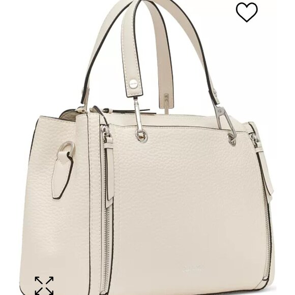 Calvin Klein Pebble Leather Tote/Satchel - BRAND NEW - Picture 6 of 8